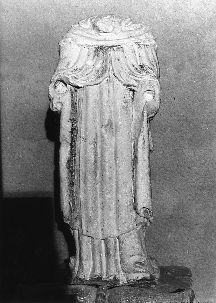 figura antropomorfa acefala (statua, opera isolata) - bottega Italia centrale (sec. XVI)