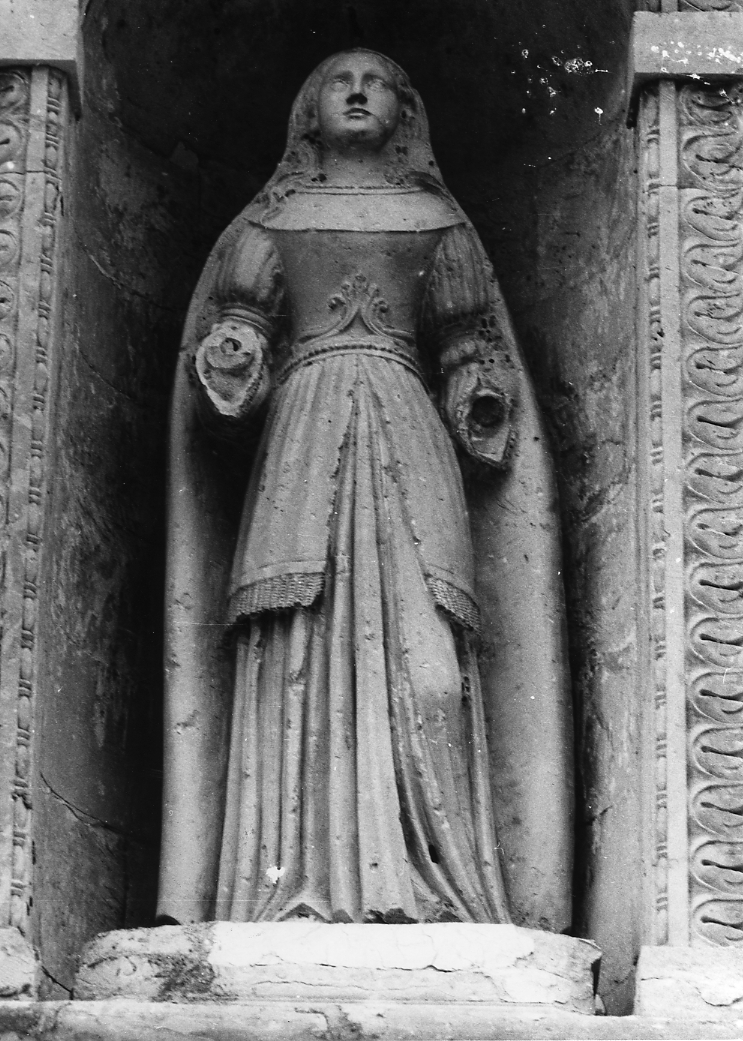 figura femminile (statua, serie) - bottega Italia centrale (sec. XVII)