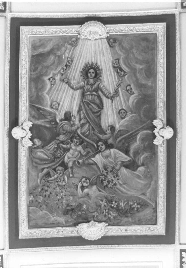 Santa Vittoria in gloria (dipinto, opera isolata) - ambito Italia centrale (sec. XX)