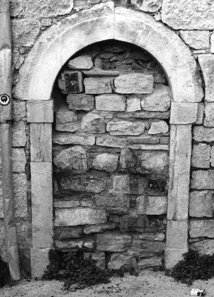 mostra di portale, elemento d'insieme - bottega Italia centrale (sec. I)