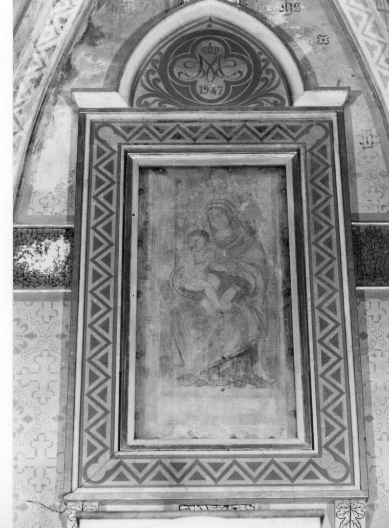 Maria SS. di Costantinopoli, Madonna con Bambino (dipinto, opera isolata) - ambito Italia centrale (sec. XVI)