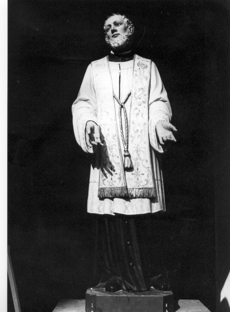 San Filippo Neri (statua, opera isolata) - bottega Italia centrale (sec. XX)