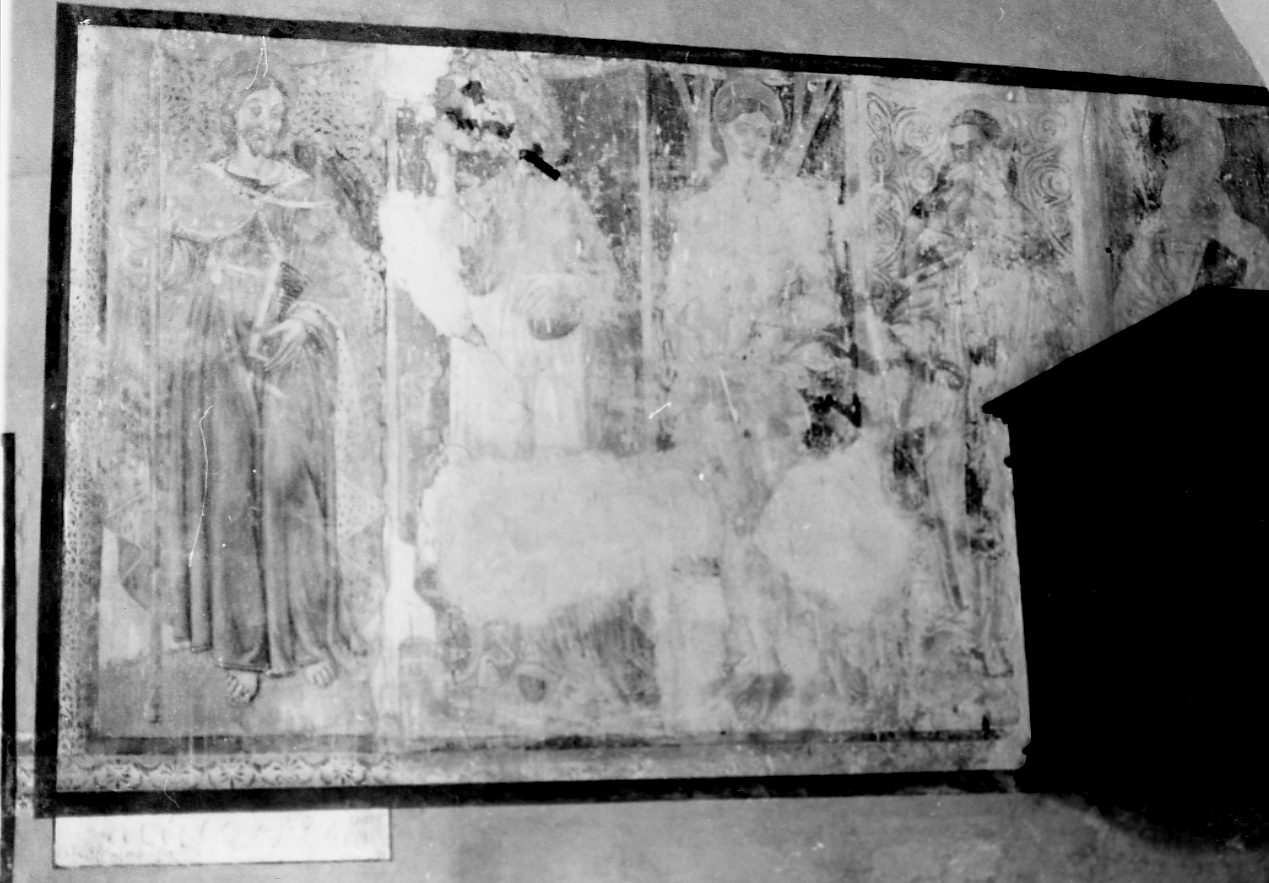 Santi (dipinto, opera isolata) - ambito Italia centrale (sec. XVI)