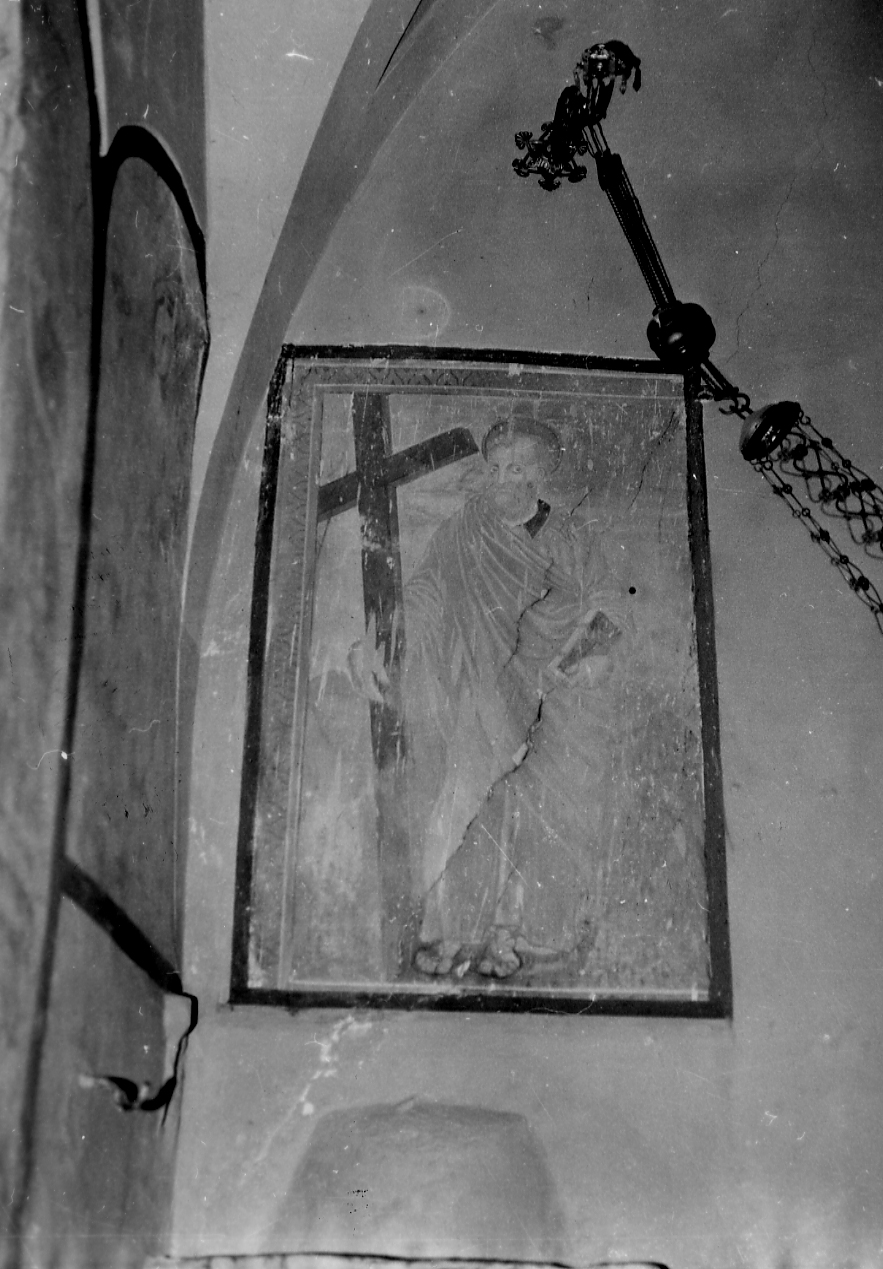 San Giovanni della croce (dipinto, opera isolata) - ambito Italia centrale (sec. XVII)