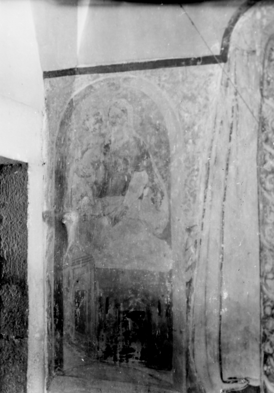 Madonna con Bambino (dipinto, opera isolata) - ambito Italia centrale (fine/inizio secc. XVI/ XVII)