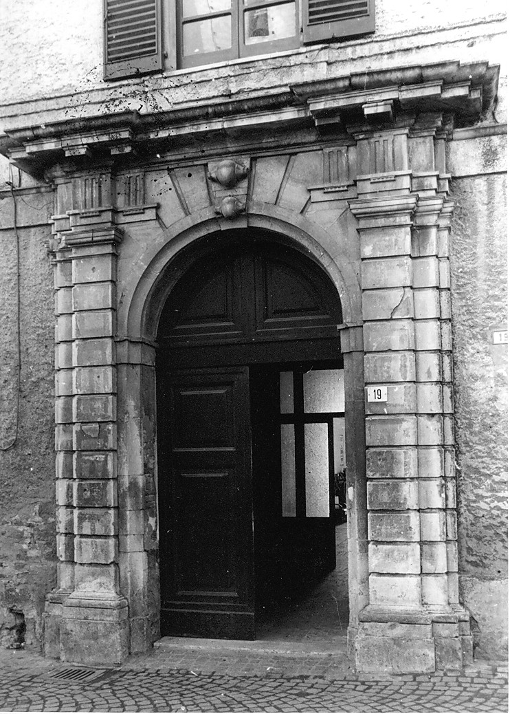 mostra di portale - ambito abruzzese (sec. XVI)