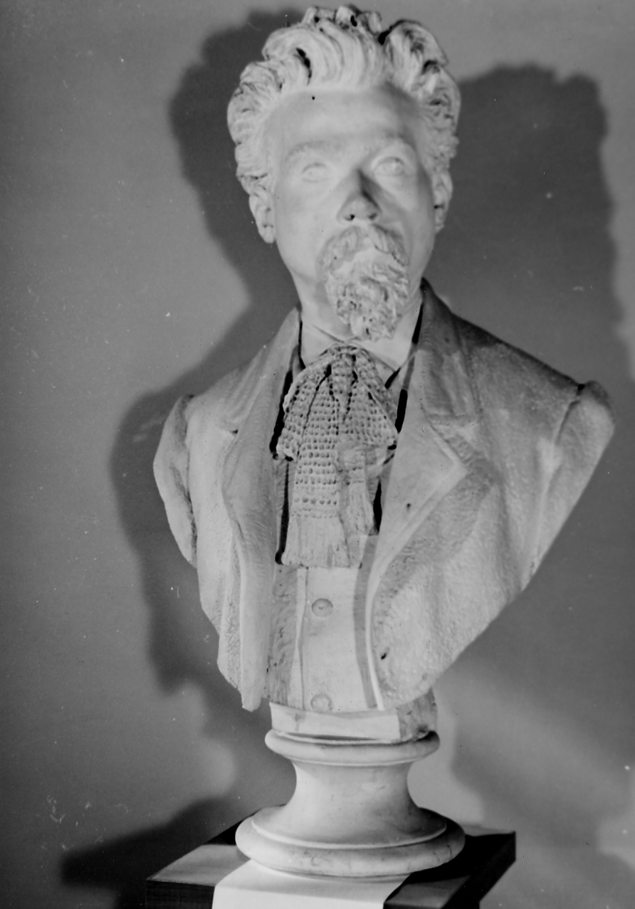 Autoritratto (busto) di Pagliaccetti Raffaello (attribuito) (sec. XIX)
