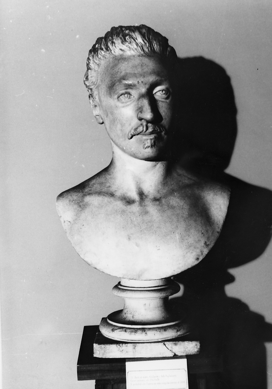 Busto di uomo (busto) di Pagliaccetti Raffaello (attribuito) (sec. XIX)