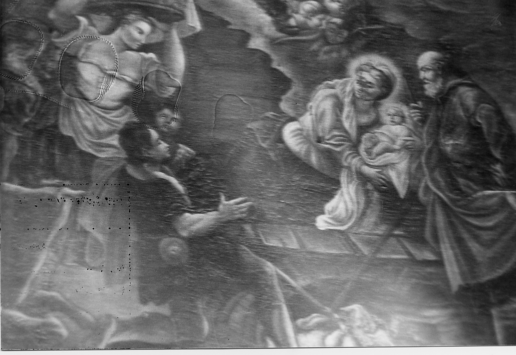Natività di Gesù (dipinto) - ambito Italia centrale (sec. XVIII)