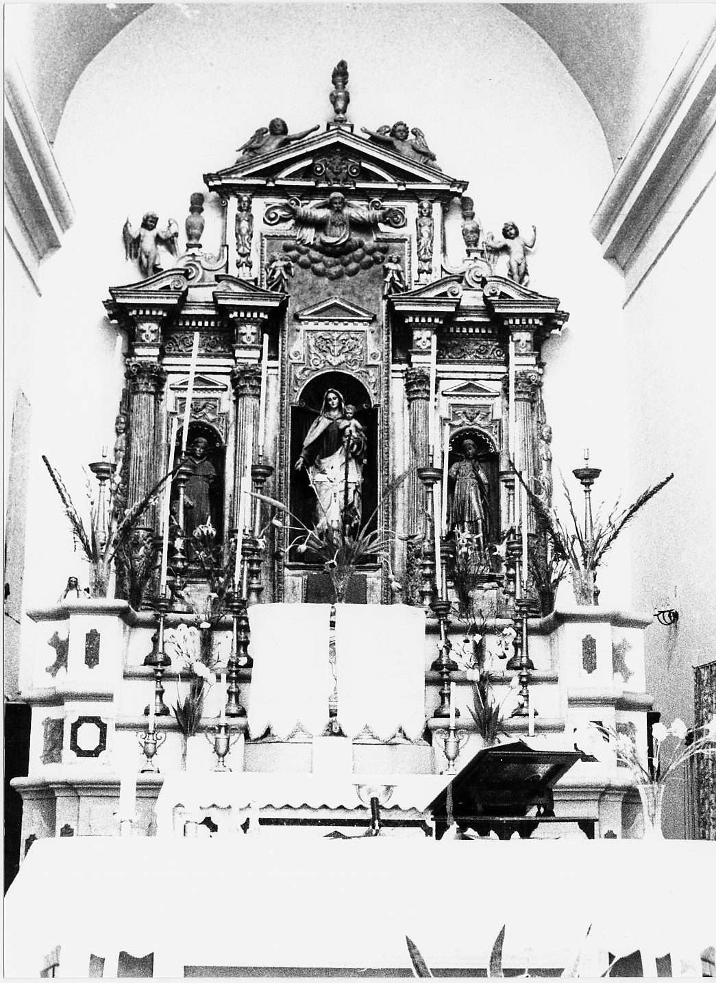 altare - ambito abruzzese (sec. XVIII)