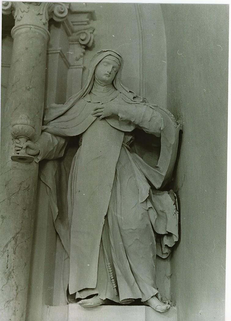 Santa (statua) - ambito abruzzese (sec. XVIII)