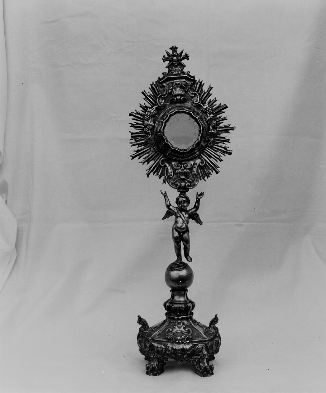 ostensorio - ambito napoletano (sec. XVIII)