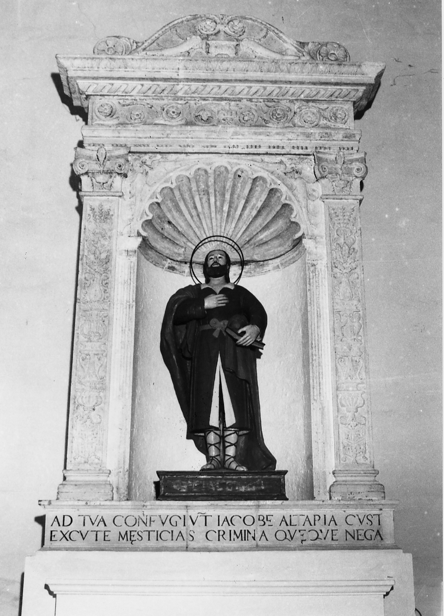 cornice architettonica con motivi decorativi a candelabra/ volute/ girali/ rosette (alzata, serie) - bottega Italia centrale (sec. XVI)