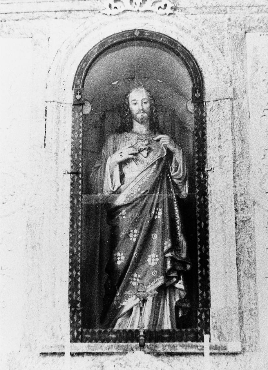 Sacro Cuore di Gesù (statua, opera isolata) - ambito Italia centrale (sec. XVIII)