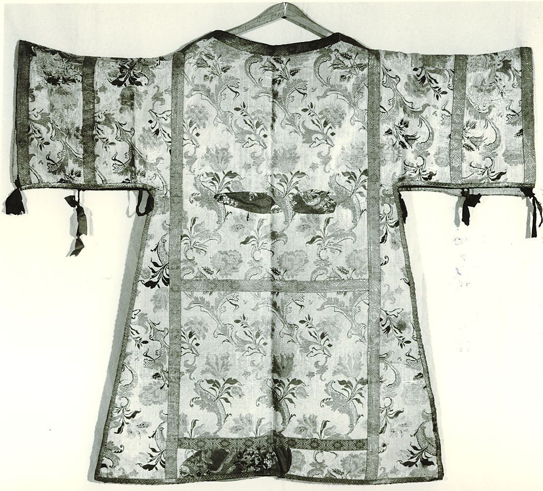 tunicella, serie - manifattura italiana (inizio sec. XVIII)