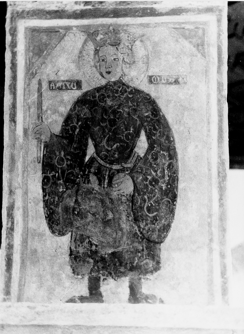 Santo (dipinto, opera isolata) - ambito abruzzese (sec. XIV)