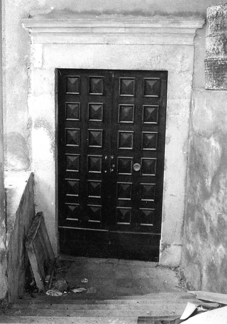 mostra di portale, elemento d'insieme - ambito Italia centrale (sec. XIX)