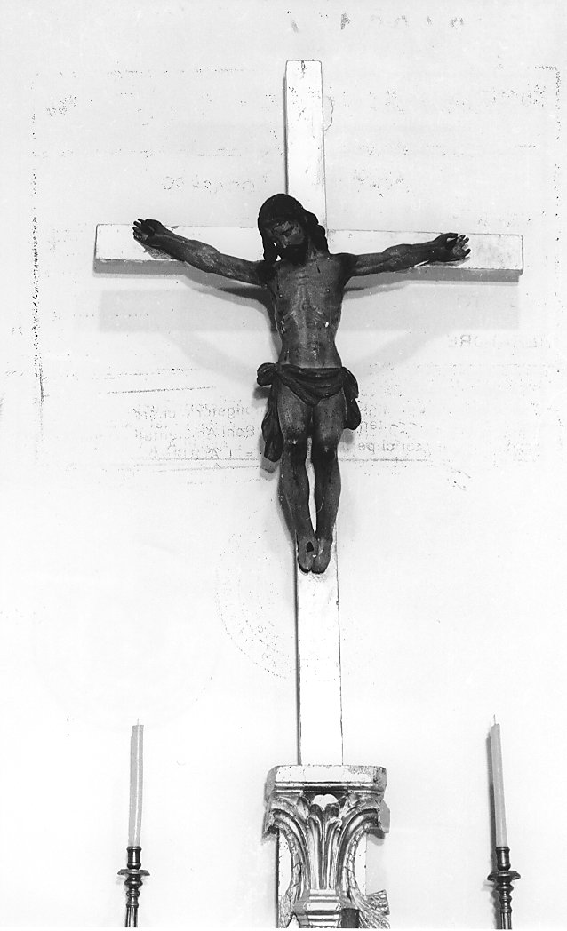 Cristo Cristo crocifisso (crocifisso, opera isolata) - ambito abruzzese (sec. XVIII)