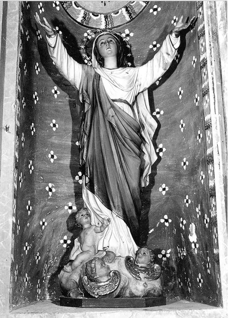 Madonna Assunta (statua) - ambito abruzzese (sec. XIX)