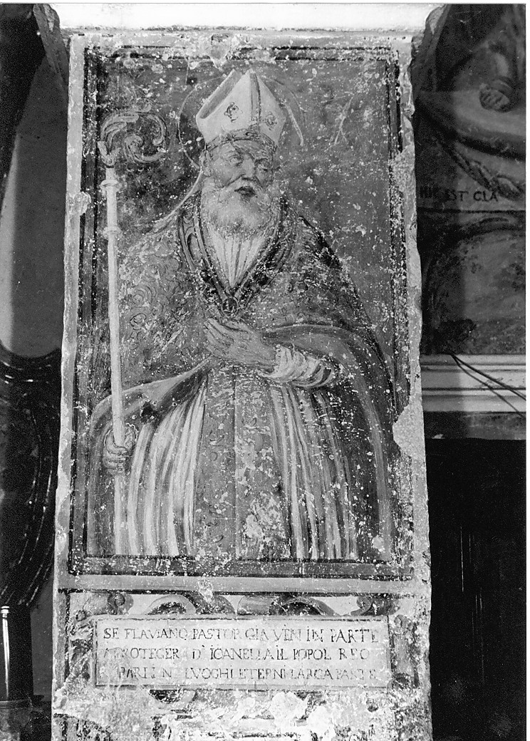 San Flaviano Vescovo (dipinto) - ambito abruzzese (sec. XVII)