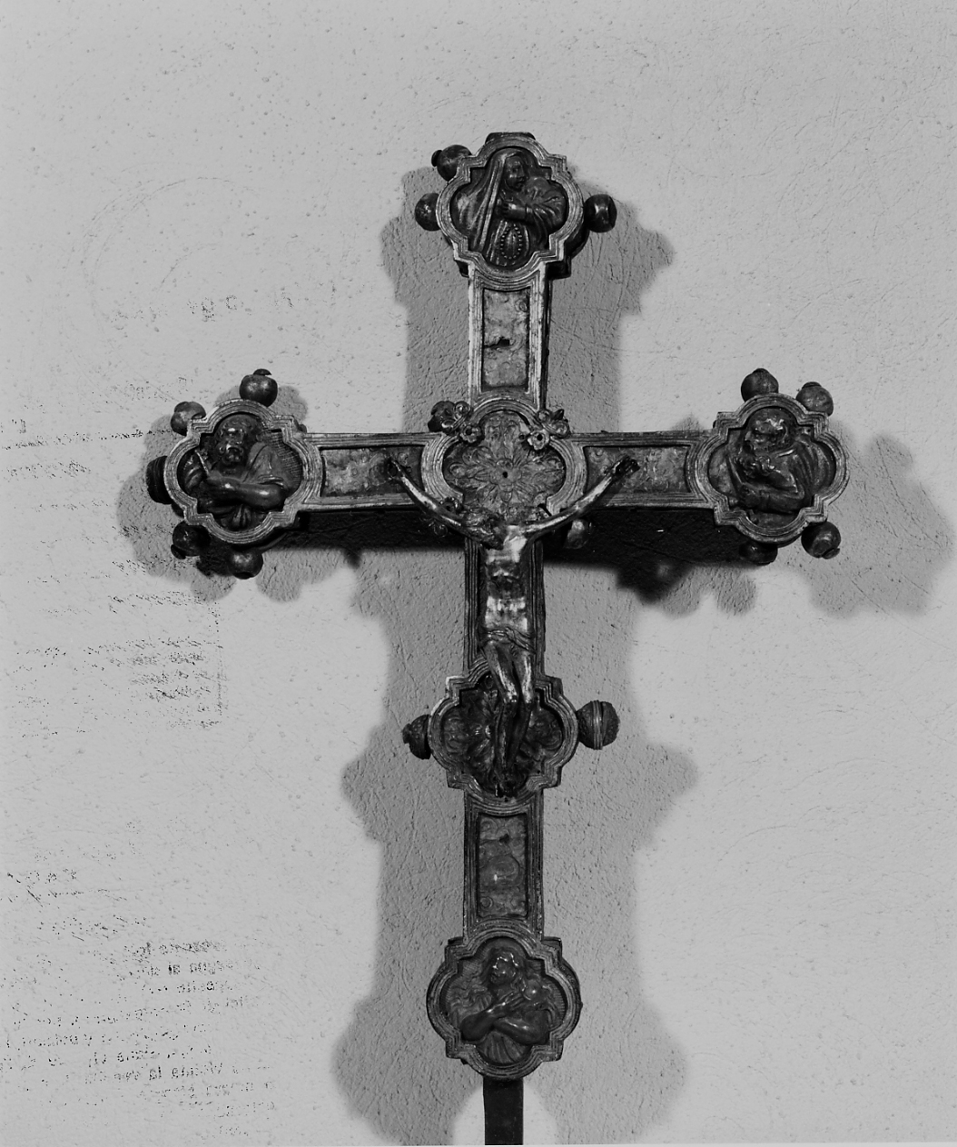 croce processionale - ambito abruzzese (sec. XVI)