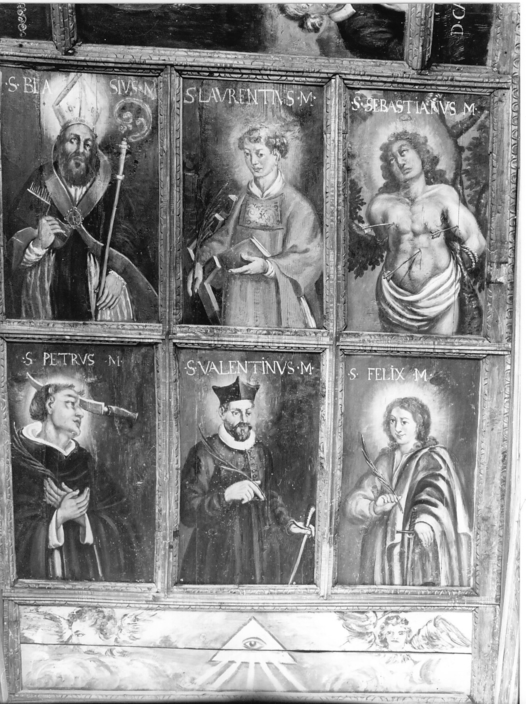 Sei Santi Mariri (dipinto) - ambito toledano (sec. XVII)