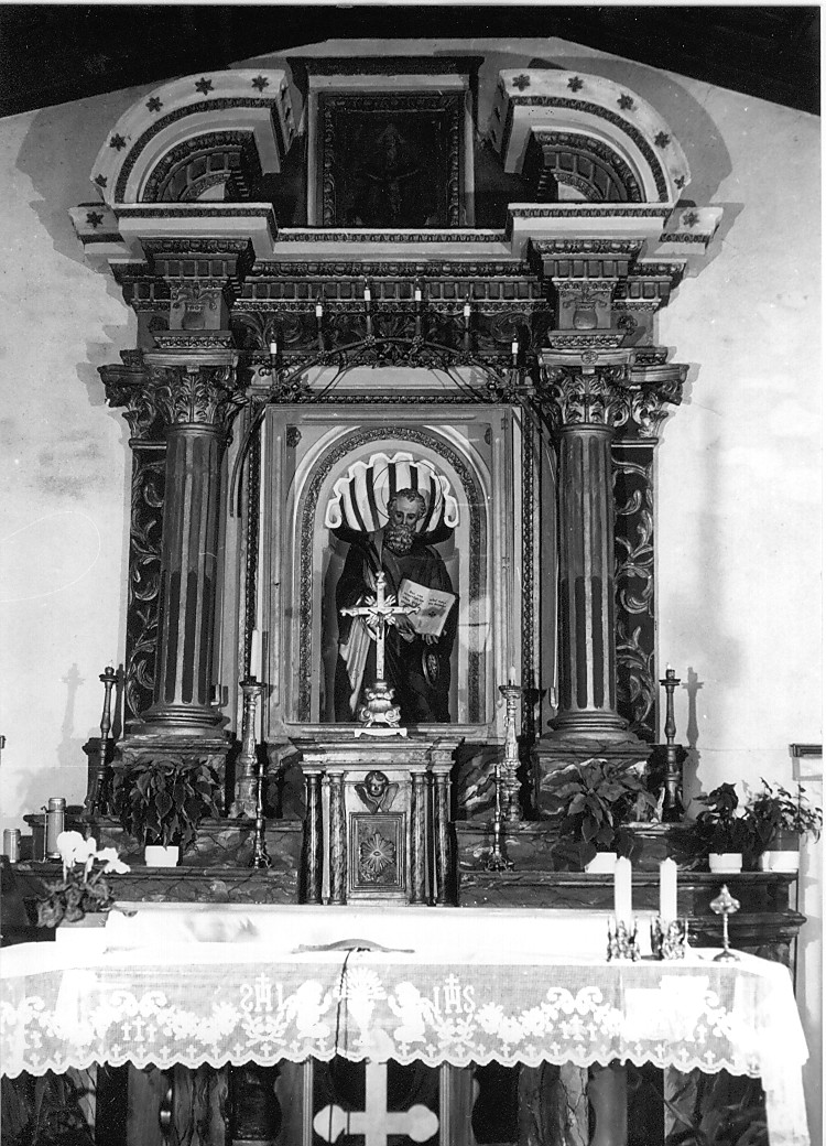 altare maggiore - manifattura abruzzese (sec. XVIII)