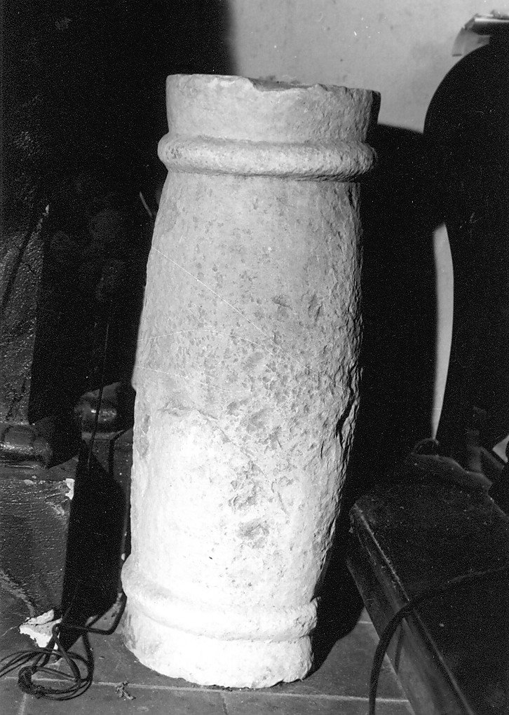 fusto di colonna - manifattura abruzzese (sec. XVII)