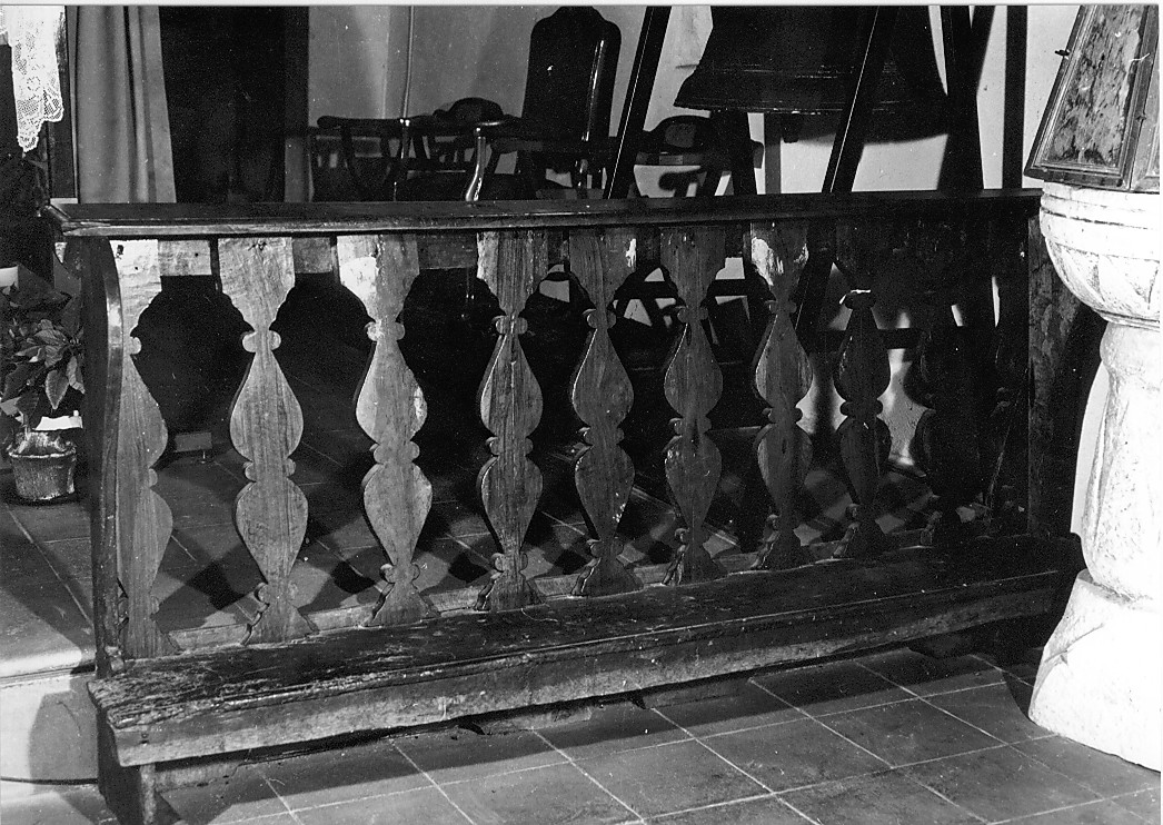 balaustrata - ambito Italia centrale (sec. XVIII)