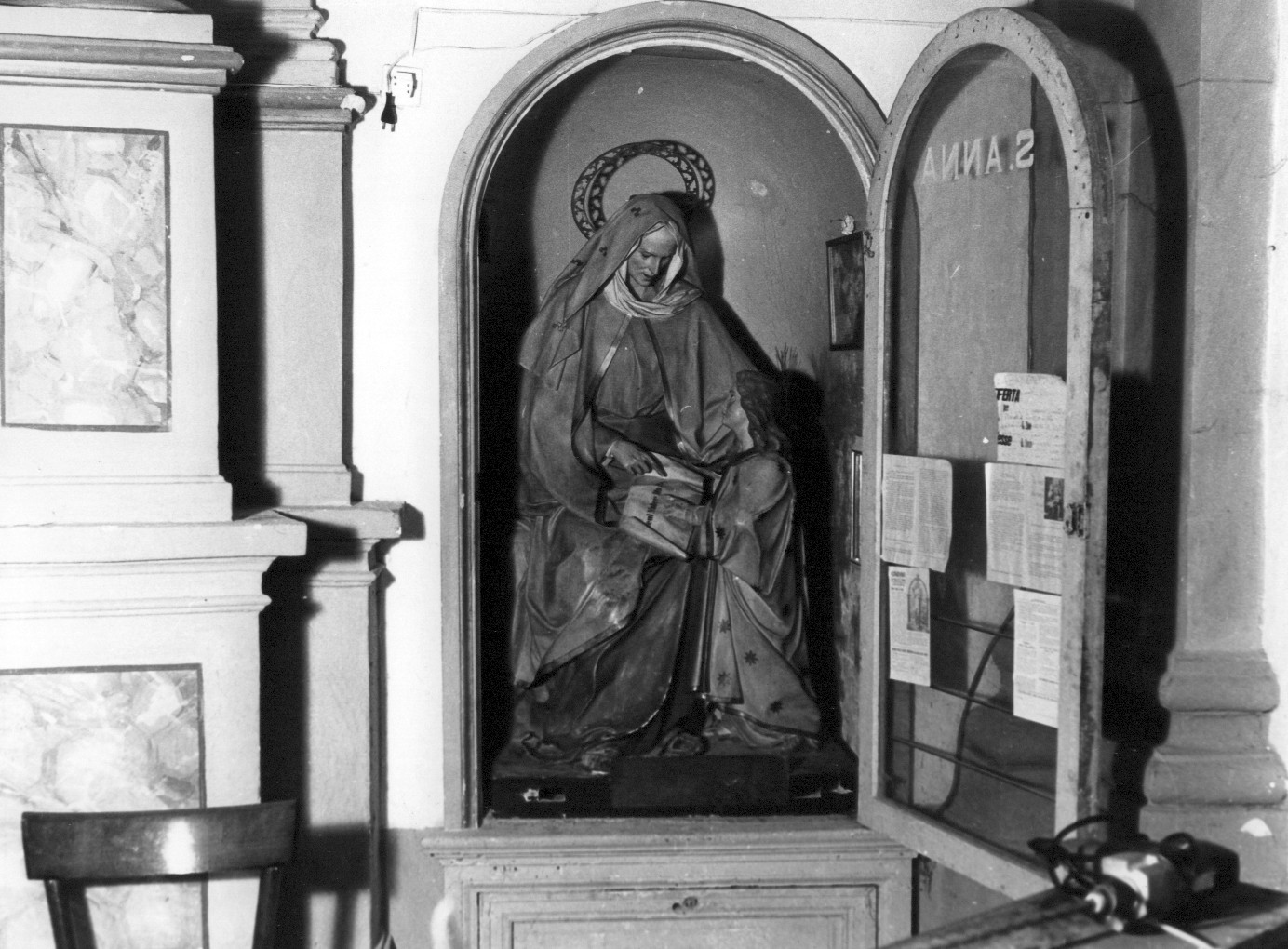 Sant'Anna e la Madonna fanciulla (statua, opera isolata) - bottega abruzzese (sec. I)