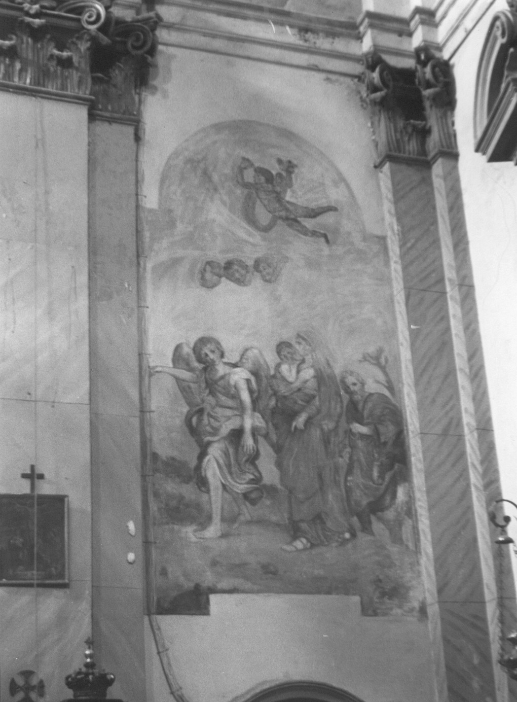 fuga in Egitto (dipinto, opera isolata) - ambito abruzzese (sec. XVIII)