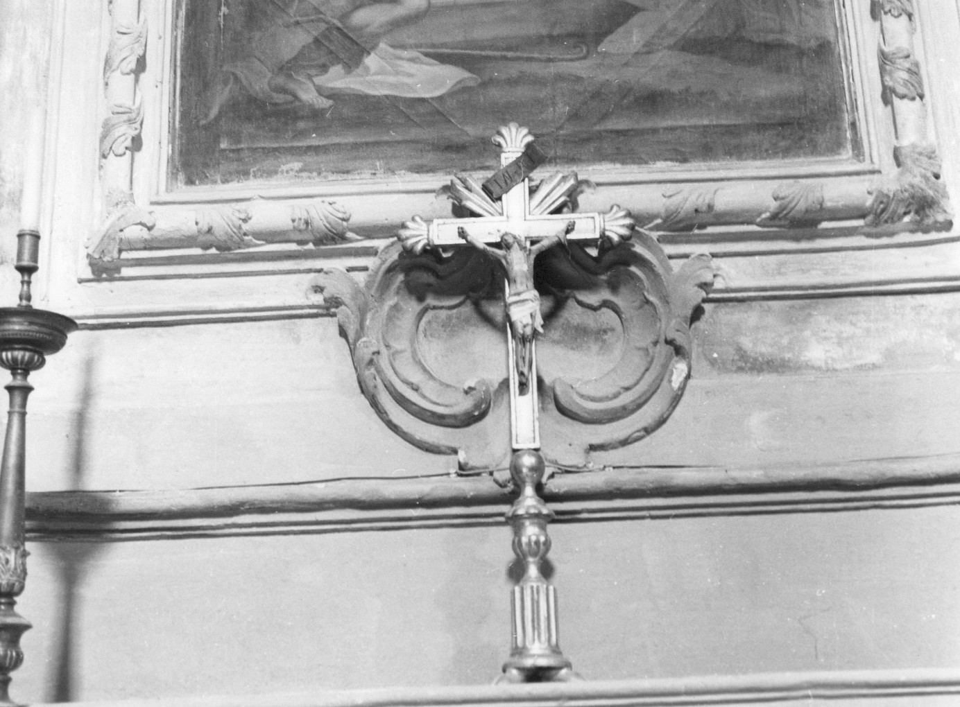 crocifisso, opera isolata - bottega abruzzese (sec. XVIII)