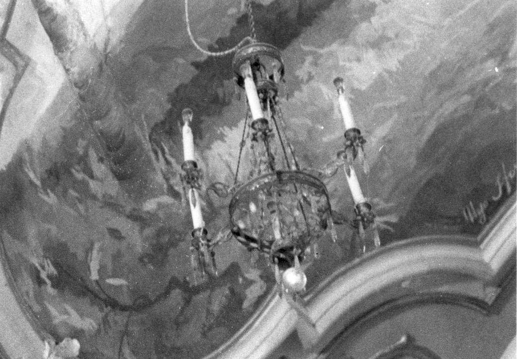 lampadario, serie - bottega abruzzese (fine sec. XVIII)