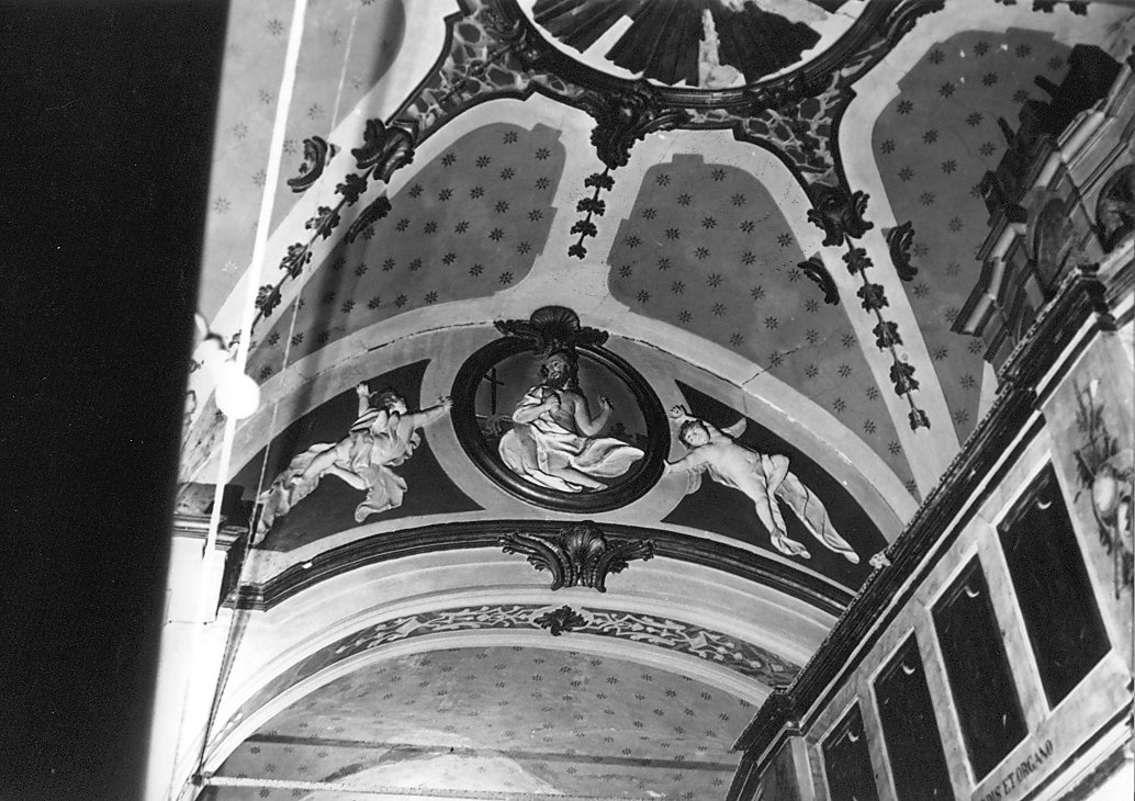 Cristo risorto (dipinto, elemento d'insieme) - ambito abruzzese (sec. XVII)