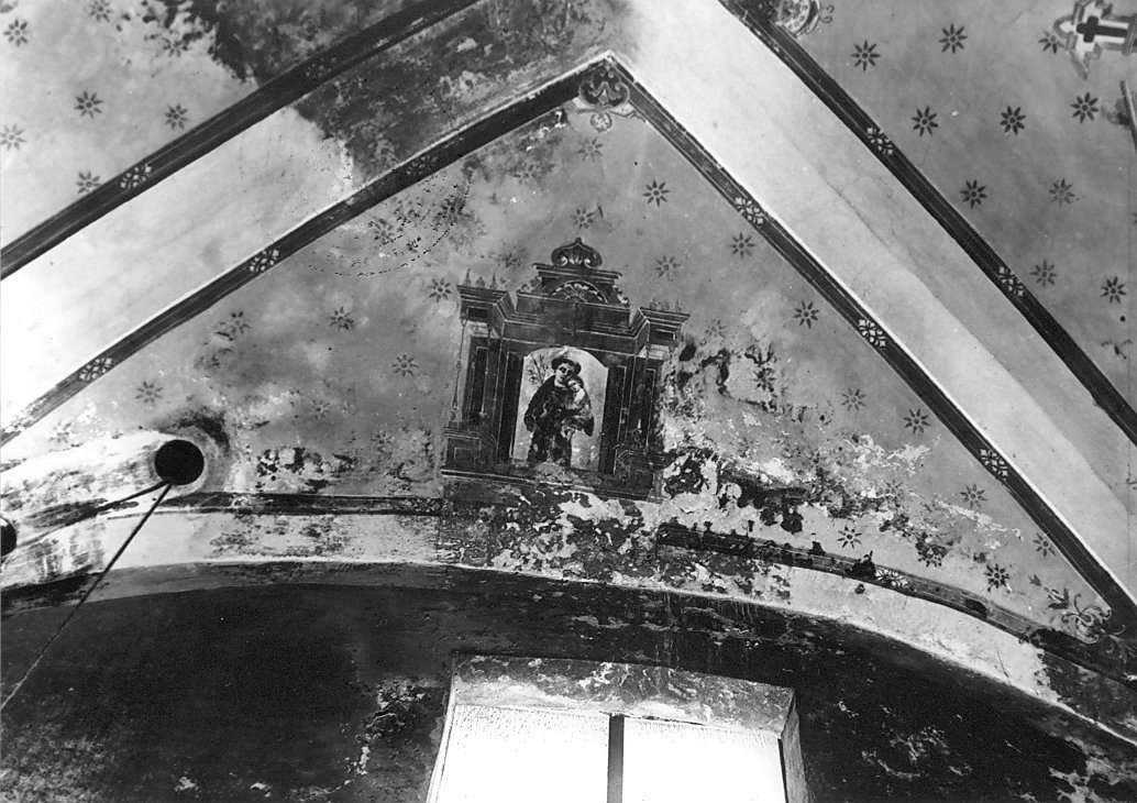 Sant'Antonio da Padova (dipinto, elemento d'insieme) - ambito abruzzese (sec. XVII)