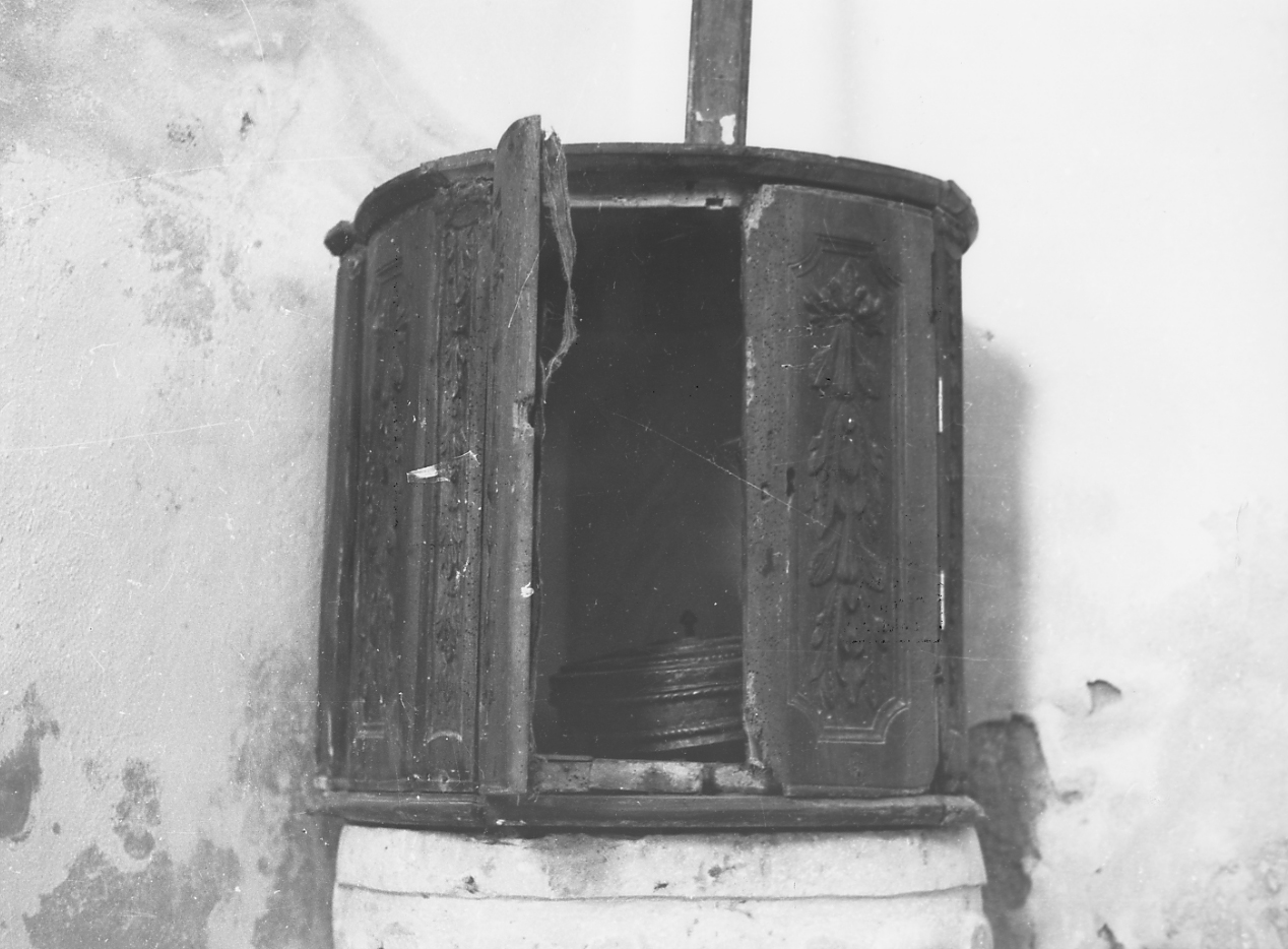 tabernacolo, opera isolata - bottega abruzzese (sec. XVII)