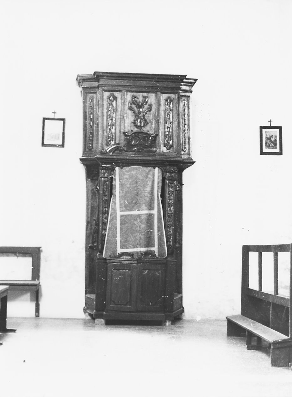confessionale, opera isolata - bottega abruzzese (sec. XVIII)