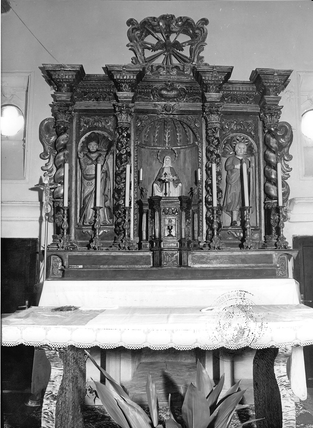 altare, opera isolata - bottega abruzzese (sec. XVII)