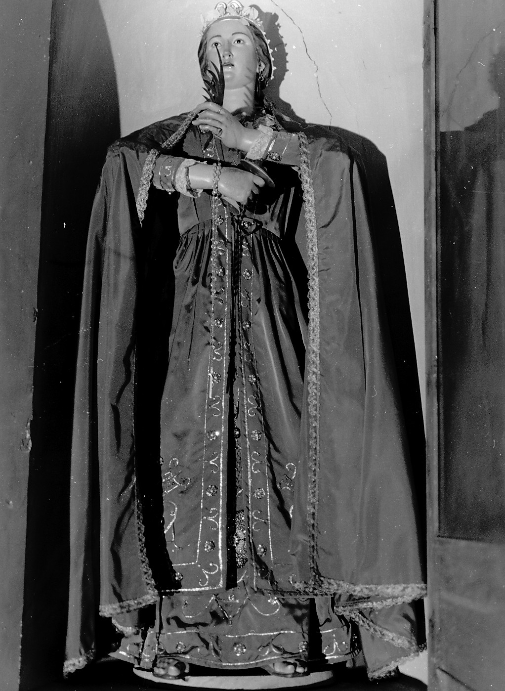 Santa Lucia (statua, opera isolata) - bottega abruzzese (sec. XIX)