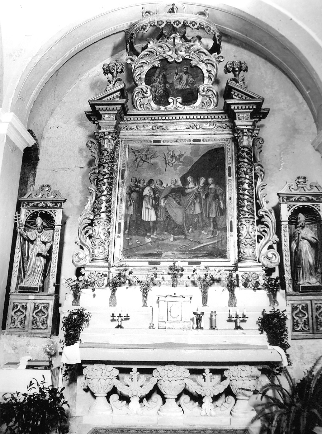 altare, opera isolata - bottega abruzzese (seconda metà sec. XVII)
