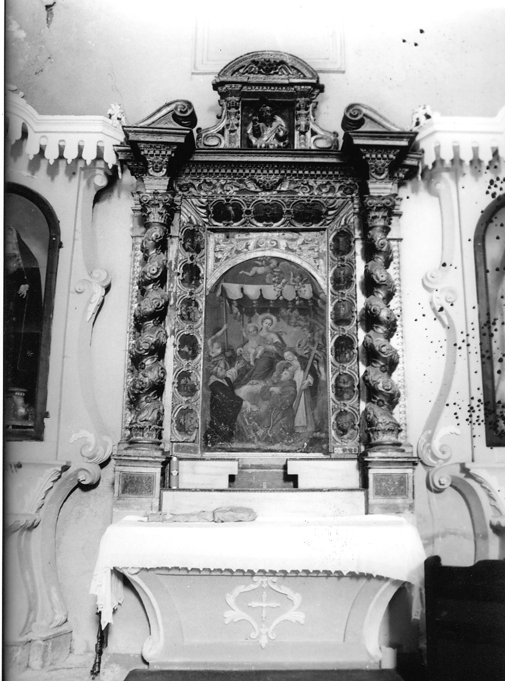 altare, opera isolata - bottega abruzzese (seconda metà sec. XVII)