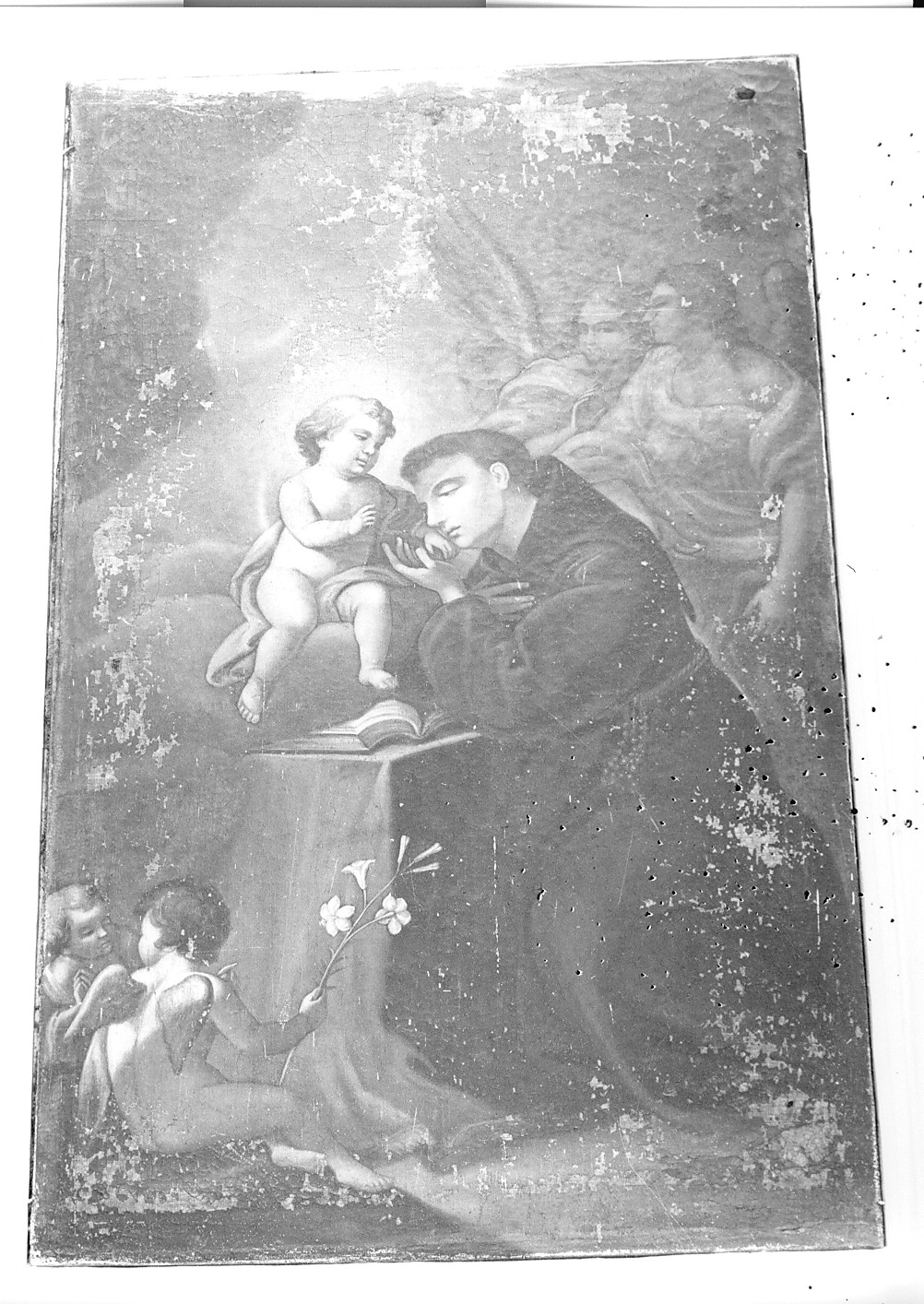 Sant'Antonio da Padova (dipinto, opera isolata) - ambito Italia centrale (sec. XVII)