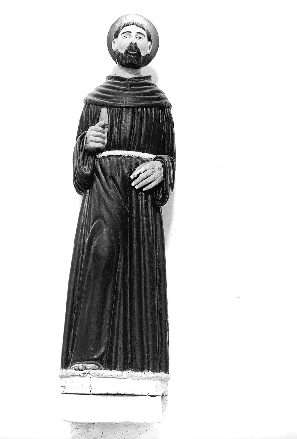 Santo (statua, opera isolata) - bottega abruzzese (fine/inizio secc. XVII/ XVIII)