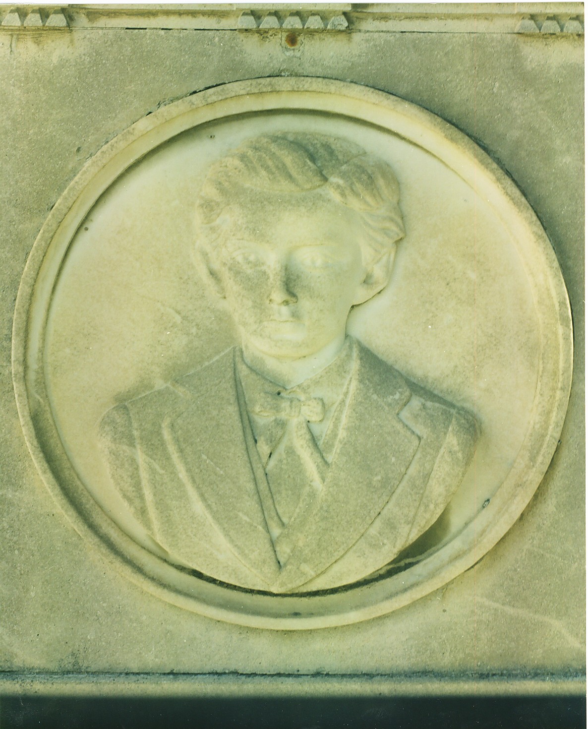 Ritratto di Arturo Forcella (medaglione) - ambito abruzzese (sec. XIX)