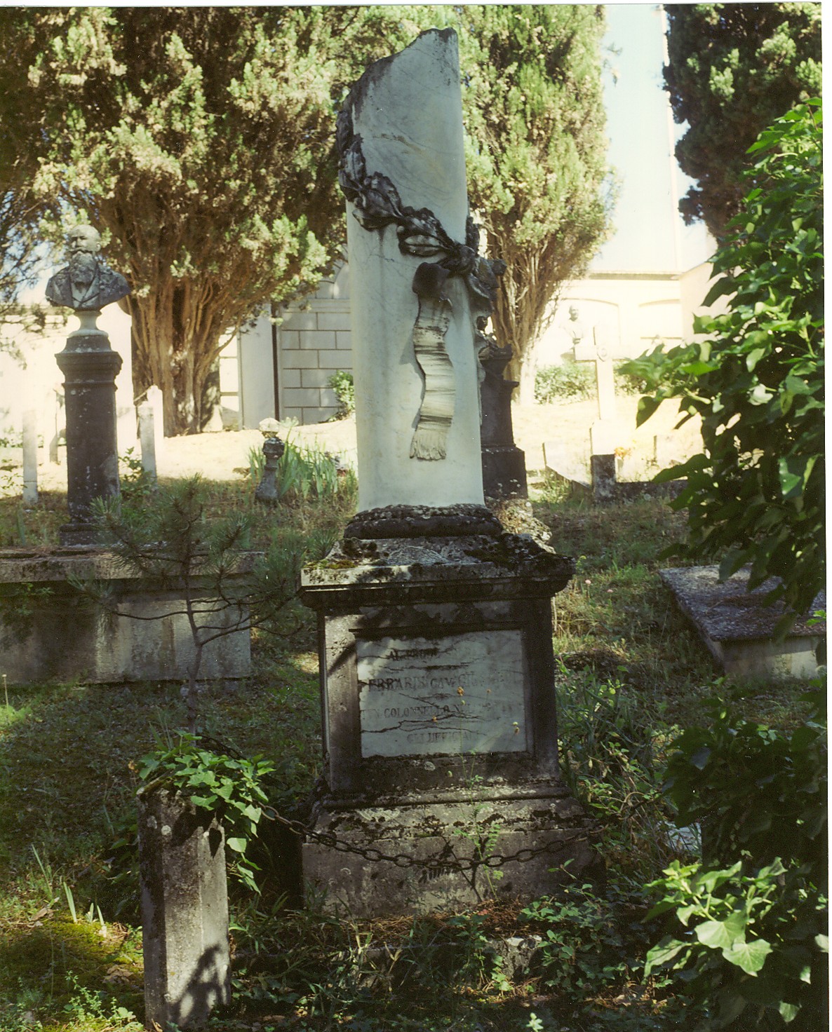 monumento funebre - ambito Italia centrale (sec. XIX)
