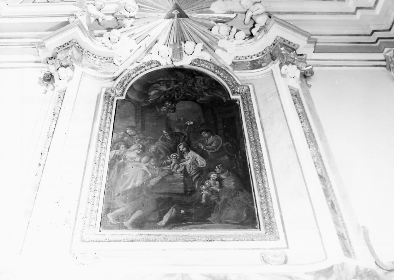 natività (dipinto, opera isolata) - ambito Italia centrale (sec. XVIII)