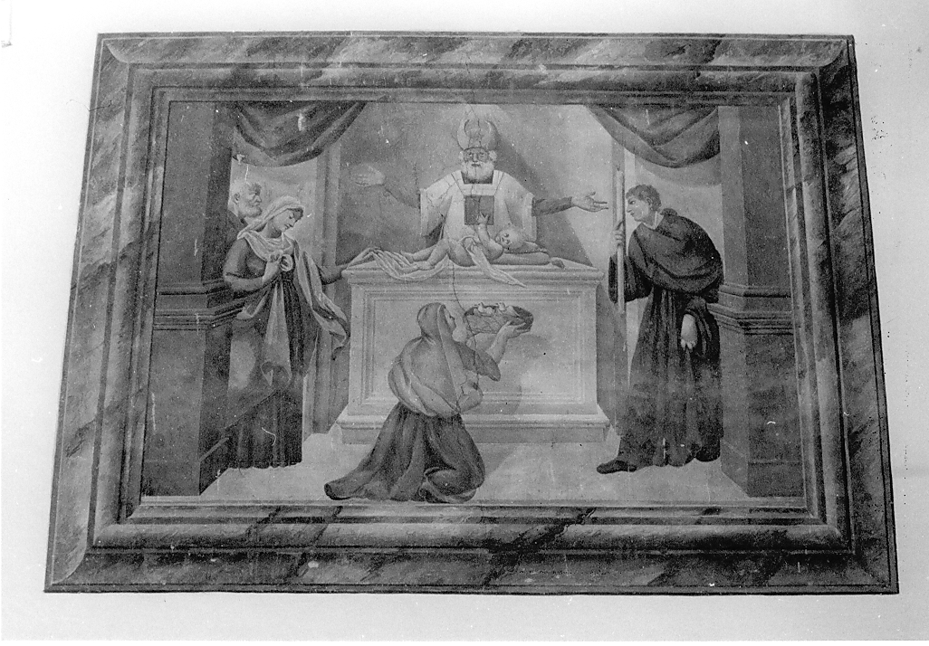 Presentazione di Maria Vergine al Tempio (dipinto, ciclo) - ambito Italia centrale (sec. XIX)