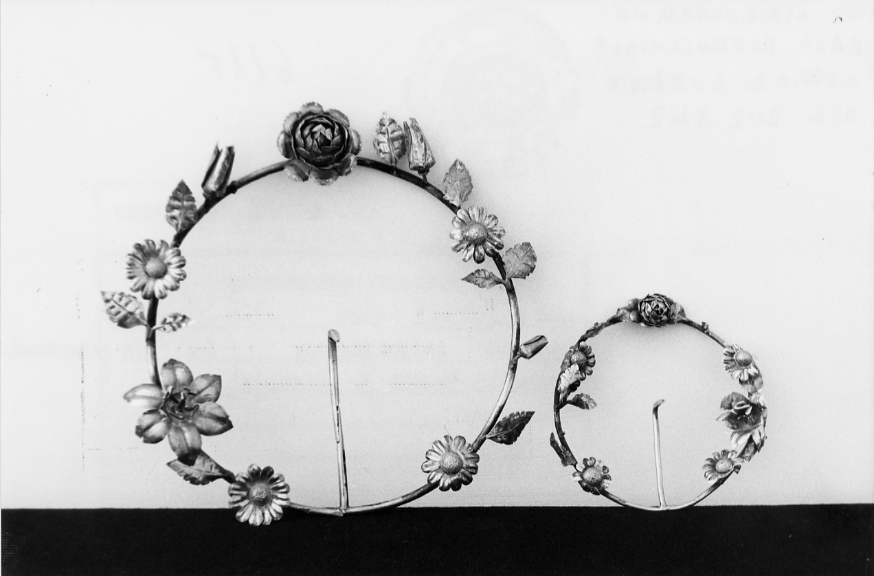 aureola di statua - ambito Italia centrale (sec. XIX)