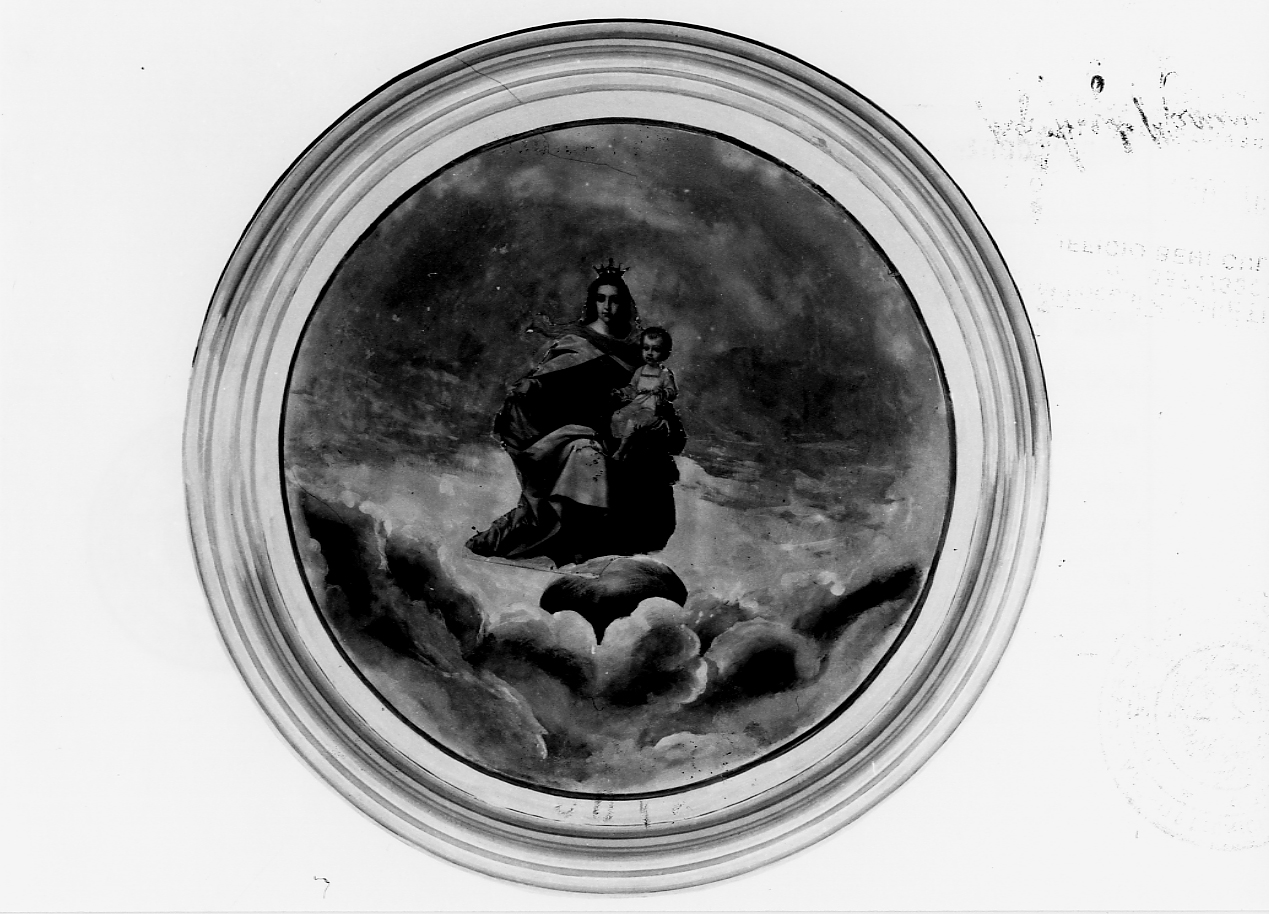 Madonna con Bambino (dipinto, complesso decorativo) - ambito Italia centrale (sec. XX)