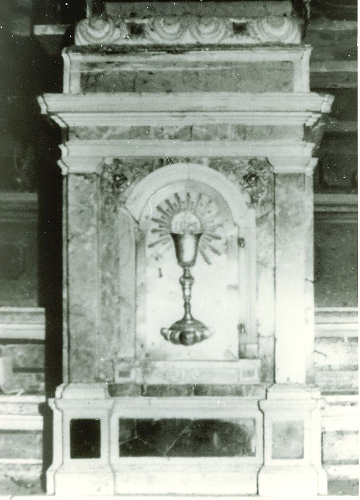 tabernacolo - a frontale architettonico di Grasso Palmero (sec. XVII)